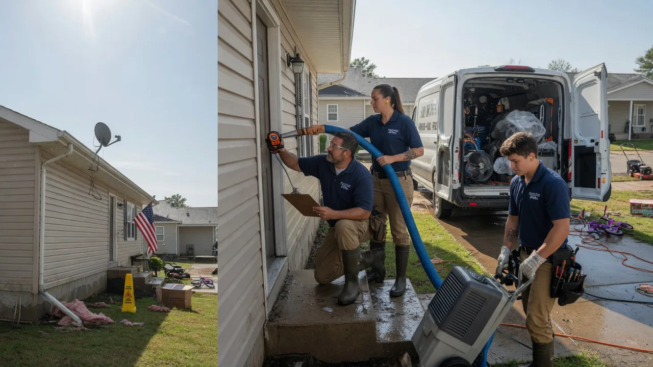 Ceiling Water Damage Restoration in Norfolk, MA near me